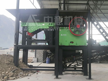 中意機械助力西藏建設(shè)，裝修垃圾處理設(shè)備安裝調(diào)試完成