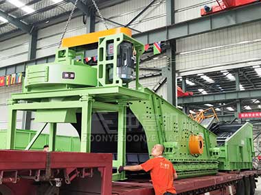 【中意機械】裝修垃圾處理設(shè)備順利啟運