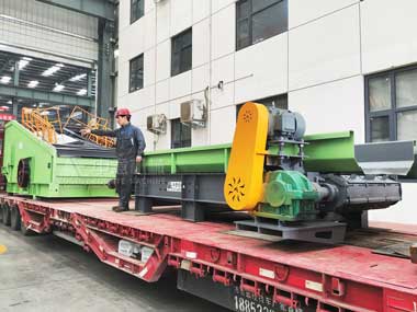 中意機械新一代裝修垃圾篩分設備批量發(fā)貨