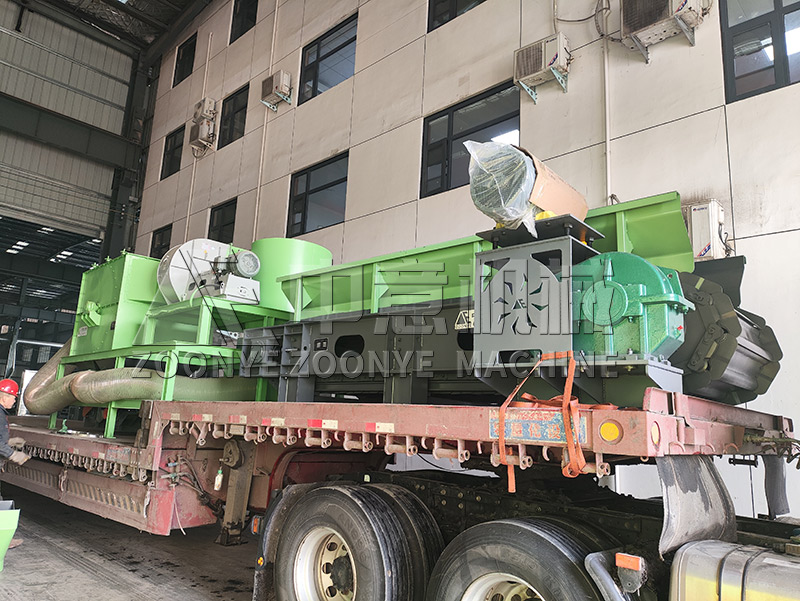 垃圾分選設(shè)備發(fā)貨現(xiàn)場 垃圾分選設(shè)備發(fā)貨現(xiàn)場